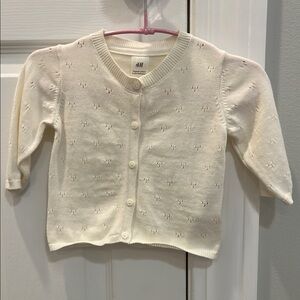 EEUC H&M Cream Cardigan 🚭